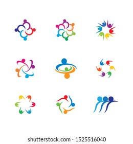 Social Relationship Logo Icon Stock Vector (Royalty Free) 142308634 ...