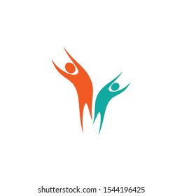 Community vector icon illustration design