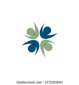 Community vector icon illustration design