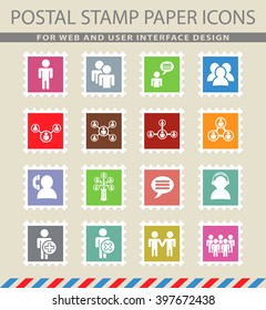 community web icons for user interface design