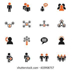 community web icons for user interface design