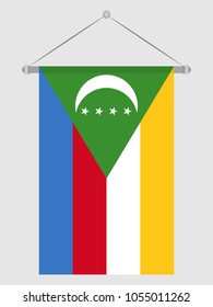 Comoros national flag 