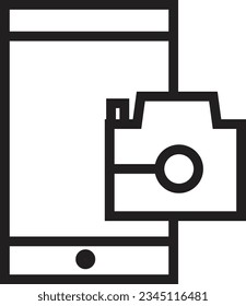 Compact Camera Digicam Outline Icon