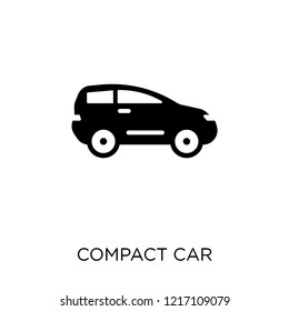 compact car icon. compact car symbol design from Transportation collection.