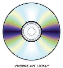 Compact disc - blend and gradient only