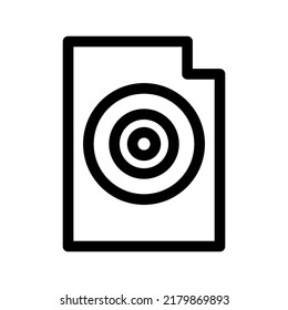 compact disc icon or logo isolated sign symbol vector illustration - high quality black style vector icons
