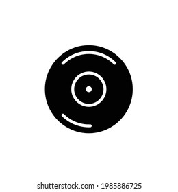 Compact disc icon vector, eps 10