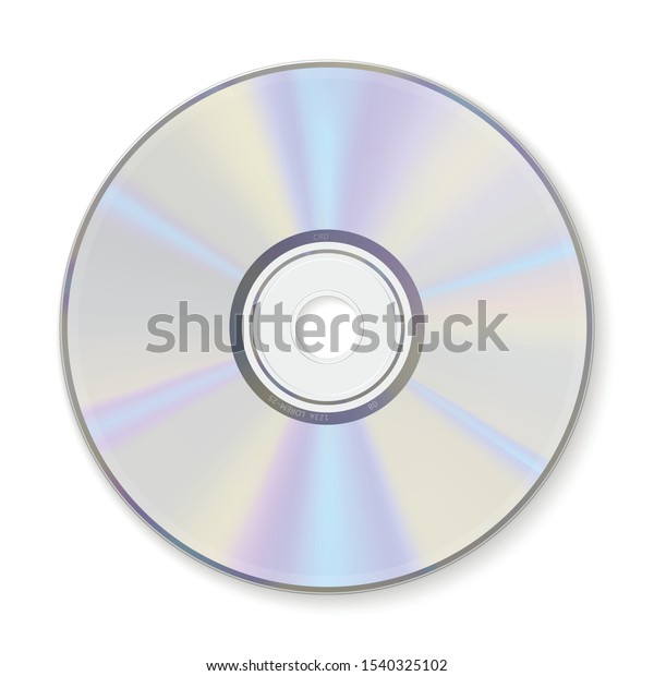 Compact Disc Information Storage Realistic Vector 库存矢量图（免版税）1540325102