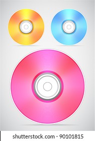 Compact disc vector collection