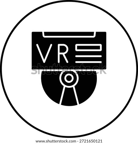 Compact Disc vector icon. Can be used for printing, mobile and web applications.