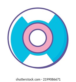icono de aislamiento de estilo moderno de disco compacto de los años 90