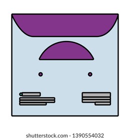 compact disk in bag with company emblem