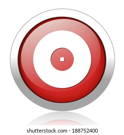 Compact disk icon. Cd or DVD symbol