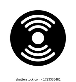 compact disk icon or logo isolated sign symbol vector illustration - high quality black style vector icons
