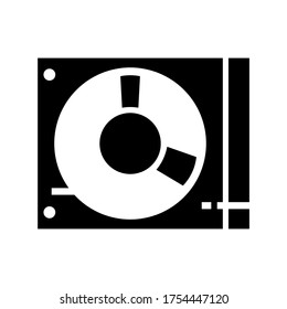 compact disk  icon or logo isolated sign symbol vector illustration - high quality black style vector icons
