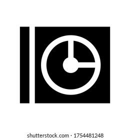 compact disk icon or logo isolated sign symbol vector illustration - high quality black style vector icons
