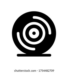 compact disk icon or logo isolated sign symbol vector illustration - high quality black style vector icons

