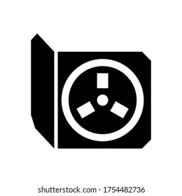 compact disk icon or logo isolated sign symbol vector illustration - high quality black style vector icons
