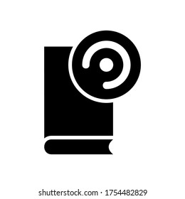 compact disk icon or logo isolated sign symbol vector illustration - high quality black style vector icons
