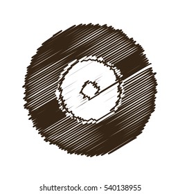 compact disk isolated icon vector illustration design