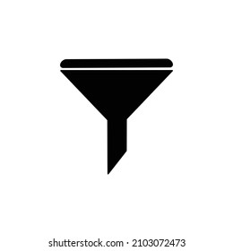 Compact filter icon. Simple vectors.