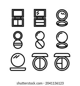 kompaktes Symbol oder Logo einzeln auf Zeichen, Vektorgrafik - Kollektion hochwertiger, schwarzer Vektorsymbole
