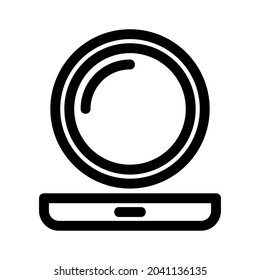 icono compacto o logotipo símbolo de signo aislado ilustración vectorial - iconos vectoriales de estilo negro de alta calidad

