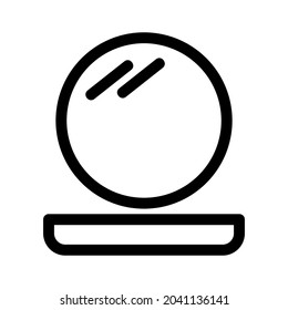 kompaktes Symbol oder Logo einzeln auf Zeichen, Vektorgrafik - qualitativ hochwertige Vektorsymbole mit schwarzem Hintergrund
