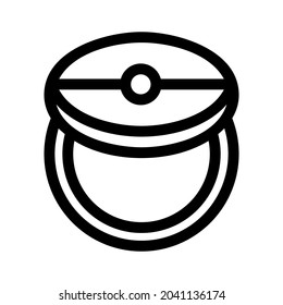 compact icon or logo isolated sign symbol vector illustration - high quality black style vector icons
