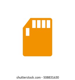 compact memory card icon vector EPS 10