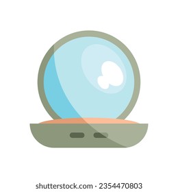 compact mirror illustration vector isolated