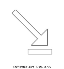 Compact size icon. Element of web for mobile concept and web apps icon. Outline, thin line icon for website design and development, app development