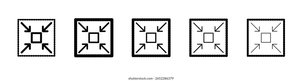 ícone de tamanho compacto preenchido conceito de sinal plano para web design.
