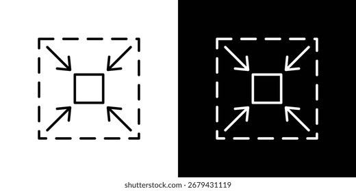 Compact size icon line for web, mobile and infographics.