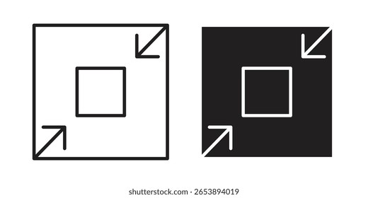 Compact size icon vector illustration on a transparent background.