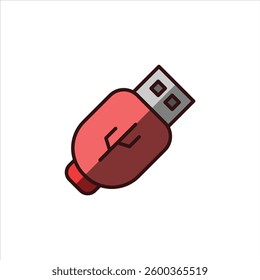 compact USB flash drive for quick and secure data transfer and storage.