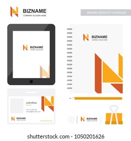 Company app screen design and also with prfessional diary design