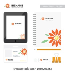 Company app screen design and also with prfessional diary design