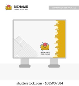 Company Bil board design vector 