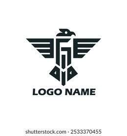 Company Vogel Logo Design und Vektorvorlage 