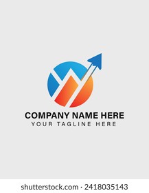 Company Branding custom logo design and business colorful logo template