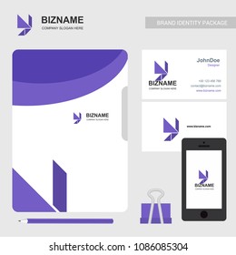 Company brochure with company logo and stylish design 