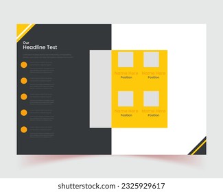 company brochure template, company profile, Brochure template layout design, minimal business, brochure design, annual report minimal company profile design, vector