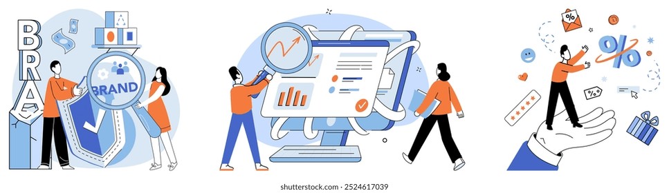 Ilustração do vetor de criação da empresa. Desenvolvimento, Phoenix, eleva-se dos desafios das cinzas, impulsionando a empresa para novos alturas Solução, farol, guia a empresa através de obstáculos labirínticos em direção às costas