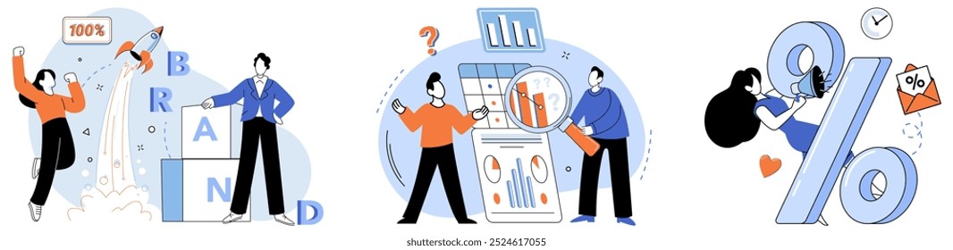 Company build vector illustration. Firm, bedrock, provides stability and resilience, essential qualities in structure company Development, phoenix, rises from ashes challenges, propelling company