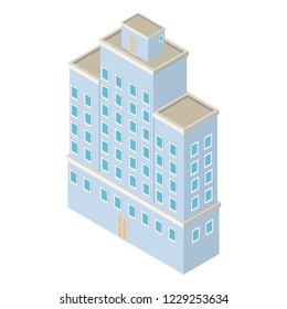 Company building isometric