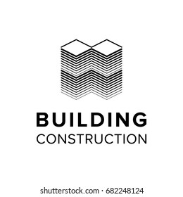 Company building logo template