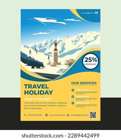 Company business brochure cover page annual report book cover corporate business profile design template colorful modern abstract creative elegant bi fold magazine cover page design layout theme