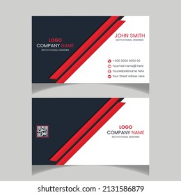 company business card design template
