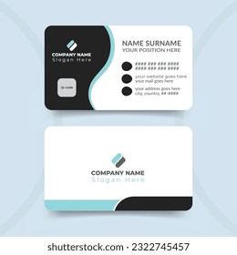 Company business card template design